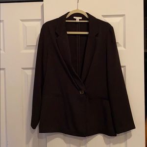 Black oversized blazer